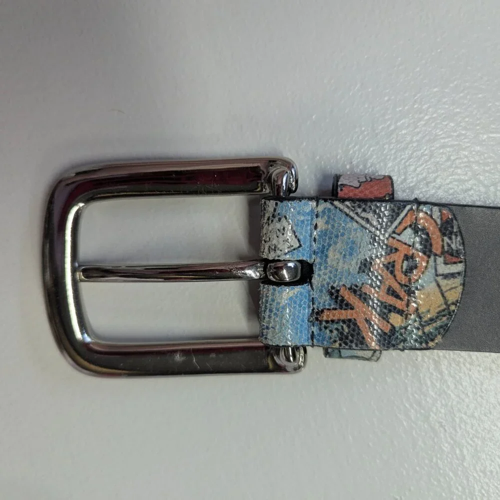 WCM New York Genuine Leather Size Medium Comic Strip Belt